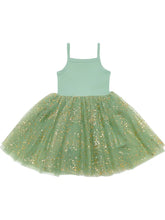 green sparkle dress