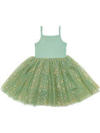 green sparkle dress