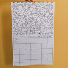 color and plan 2027 wall calendar