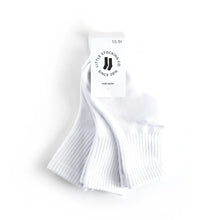 white crew socks 3pk