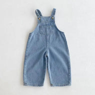 blue overalls