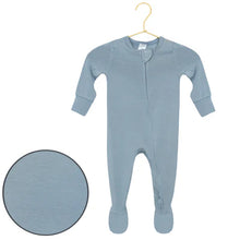 zippered footie leo