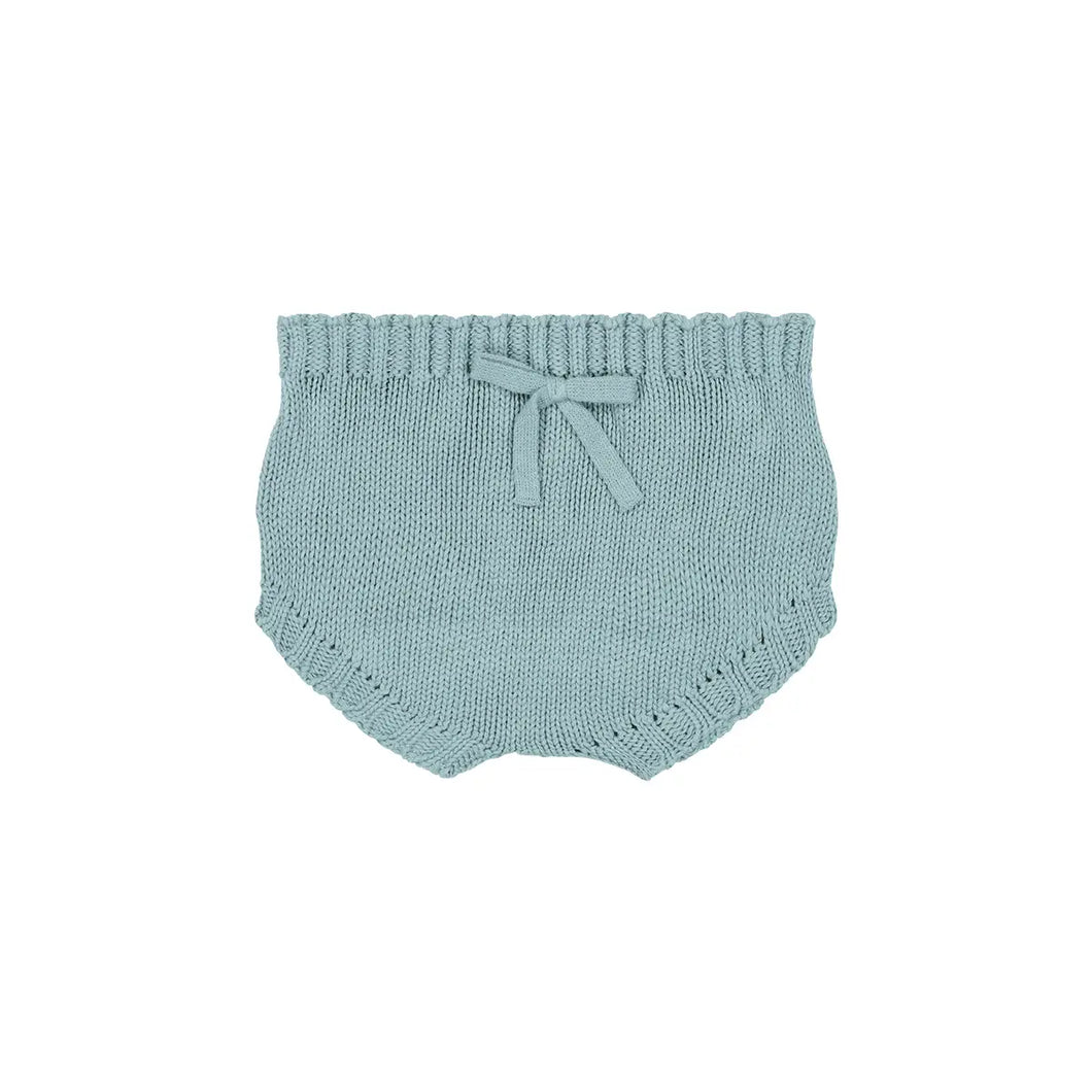 sweetly knit bloomer in blue