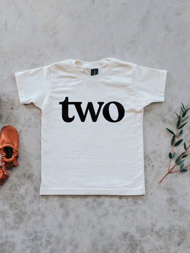 gladfolk birthday tee: two