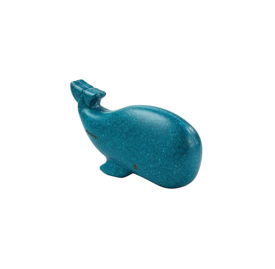 whale wooden figure