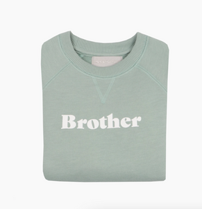 brother sweatshirt in sage