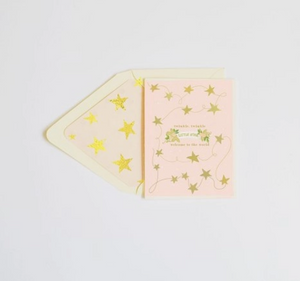 twinkle twinkle blush stars card