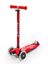FINAL SALE: (NO SHIP) maxi deluxe LED scooter: red