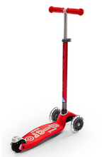 FINAL SALE: (NO SHIP) maxi deluxe LED scooter: red