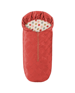 sleeping bag for mice in red