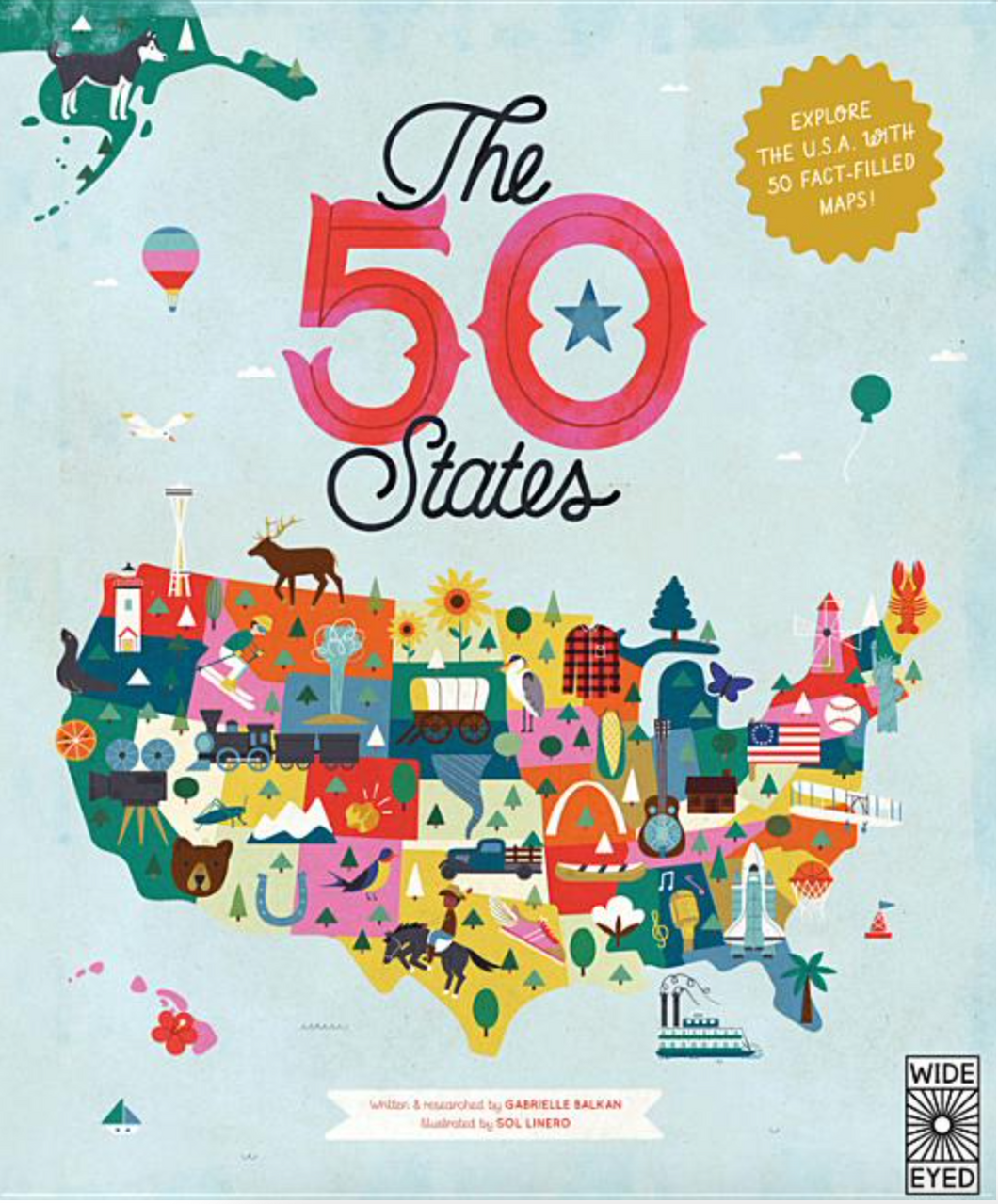 the 50 states