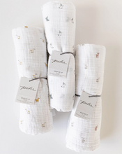 pehr swaddle in hatchling fawn