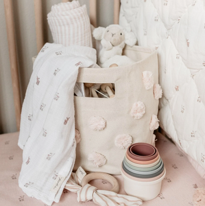 pehr swaddle in hatchling fawn