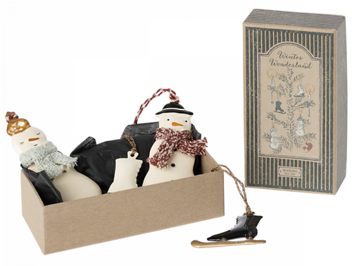 FINAL SALE: wonderland metal ornament set