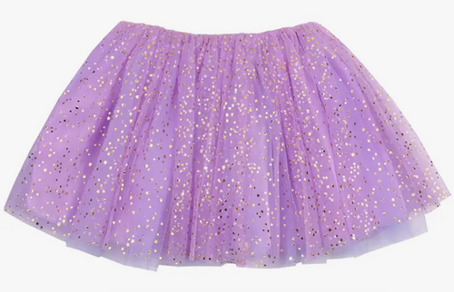 lavender gold star tutu