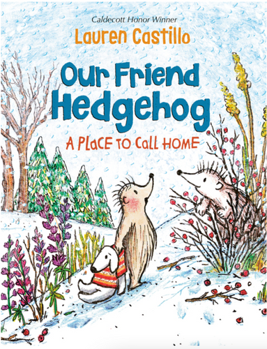 FINAL SALE: our friend hedgehog: home