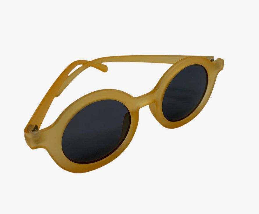 impala yellow round sunglasses