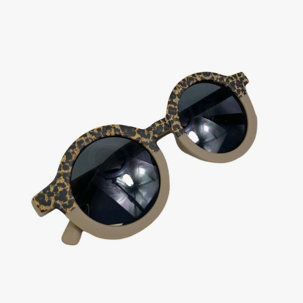 leopard and clay sunglasses