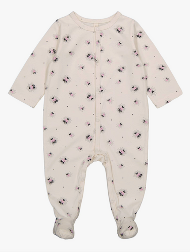 FINAL SALE: amalia lilac print footie