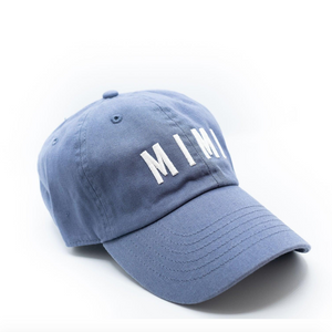 mimi ball cap in dusty blue