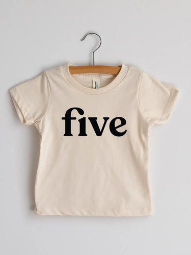 gladfolk birthday tee: five